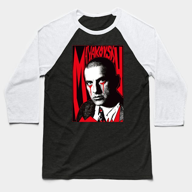 Vladimir Mayakovsky IX Baseball T-Shirt by Exile Kings 